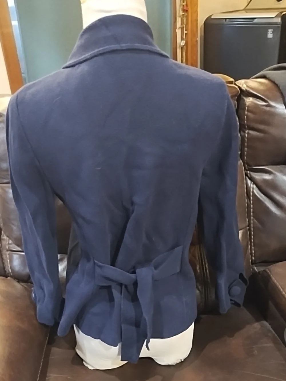 J Crew Classic Navy Double-Breasted Women's Jacket